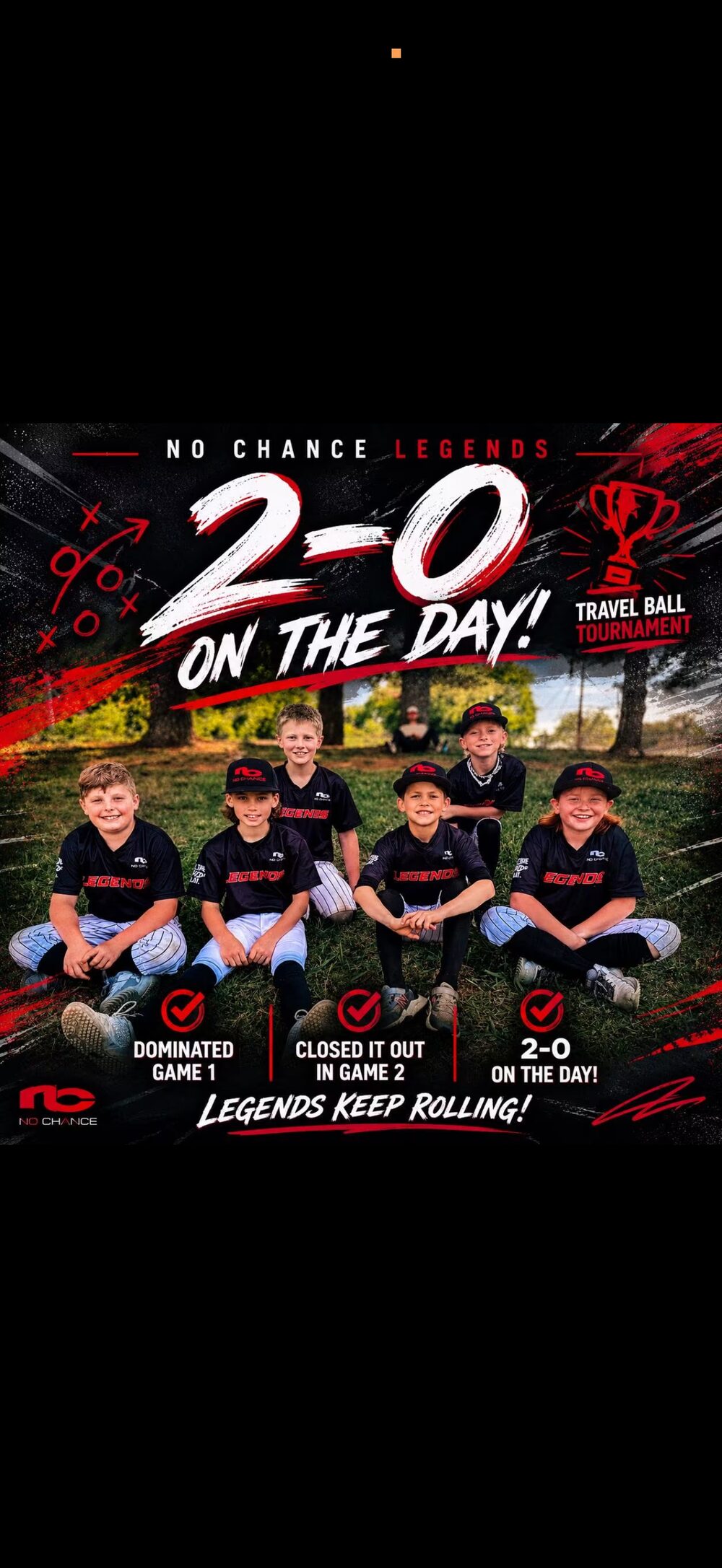No Chance Legends 2-0